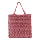 Pink-art-with-abstract-seamless-flaming-pattern Grocery Tote Bag View1