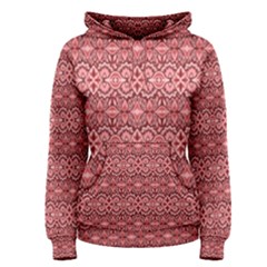 Pink-art-with-abstract-seamless-flaming-pattern Women s Pullover Hoodie by uniart180623