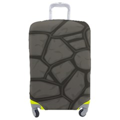 Cartoon-gray-stone-seamless-background-texture-pattern Luggage Cover (medium) by uniart180623