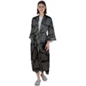 Cartoon-gray-stone-seamless-background-texture-pattern Maxi Satin Kimono View1