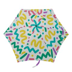 Abstract-pop-art-seamless-pattern-cute-background-memphis-style Mini Folding Umbrellas by uniart180623