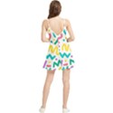 Abstract-pop-art-seamless-pattern-cute-background-memphis-style Summer Frill Dress View2