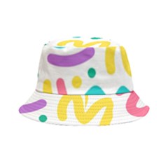 Abstract-pop-art-seamless-pattern-cute-background-memphis-style Bucket Hat by uniart180623