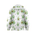 Cute-seamless-pattern-with-avocado-lovers Kids  Pullover Hoodie View2