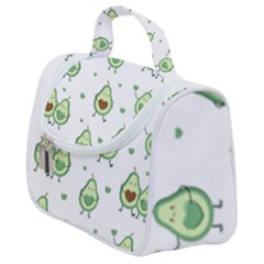 Cute-seamless-pattern-with-avocado-lovers Satchel Handbag by uniart180623