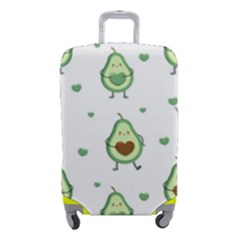 Cute-seamless-pattern-with-avocado-lovers Luggage Cover (small) by uniart180623