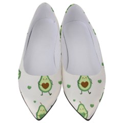 Cute-seamless-pattern-with-avocado-lovers Women s Low Heels by uniart180623