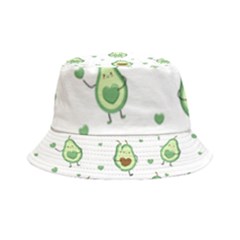 Cute-seamless-pattern-with-avocado-lovers Inside Out Bucket Hat by uniart180623