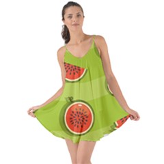 Seamless-background-with-watermelon-slices Love The Sun Cover Up by uniart180623