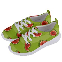 Seamless-background-with-watermelon-slices Women s Lightweight Sports Shoes by uniart180623