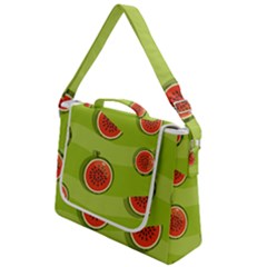 Seamless-background-with-watermelon-slices Box Up Messenger Bag by uniart180623