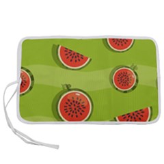 Seamless-background-with-watermelon-slices Pen Storage Case (s) by uniart180623