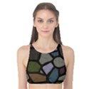 Cartoon-colored-stone-seamless-background-texture-pattern - Tank Bikini Top View1