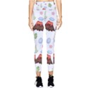 Cute-palm-volcano-seamless-pattern Pocket Leggings  View1