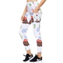 Cute-palm-volcano-seamless-pattern Pocket Leggings  View3