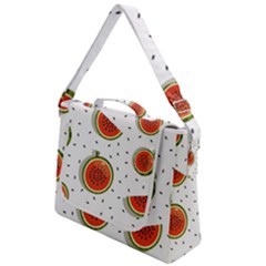 Seamless-background-pattern-with-watermelon-slices Box Up Messenger Bag by uniart180623