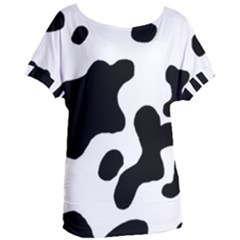 Cow Pattern Women s Oversized Tee by uniart180623