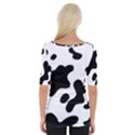 Cow Pattern Wide Neckline Tee View2