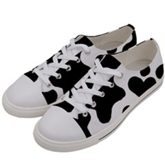 Cow Pattern Men s Low Top Canvas Sneakers by uniart180623