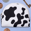 Cow Pattern Horseshoe Style Canvas Pouch View1