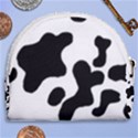 Cow Pattern Horseshoe Style Canvas Pouch View2