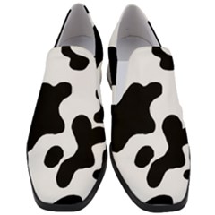 Cow Pattern Women Slip On Heel Loafers by uniart180623