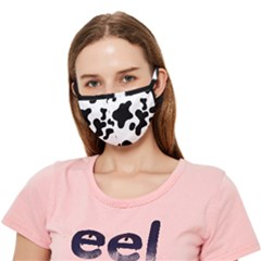 Cow Pattern Crease Cloth Face Mask (adult) by uniart180623