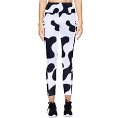 Cow Pattern Pocket Leggings  by uniart180623