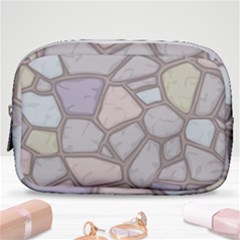 Cartoon-colored-stone-seamless-background-texture-pattern Make Up Pouch (small) by uniart180623