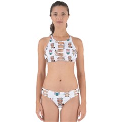 Cute-cartoon-boho-animals-seamless-pattern Perfectly Cut Out Bikini Set by uniart180623