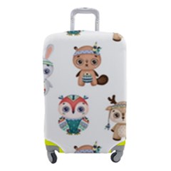 Cute-cartoon-boho-animals-seamless-pattern Luggage Cover (small) by uniart180623