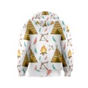 Cute-cartoon-native-american-seamless-pattern Kids  Zipper Hoodie View2