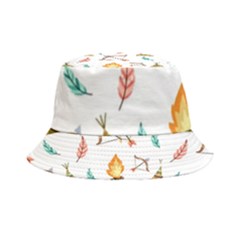 Cute-cartoon-native-american-seamless-pattern Inside Out Bucket Hat by uniart180623