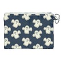 Hand-drawn-ghost-pattern Canvas Cosmetic Bag (XL) View2