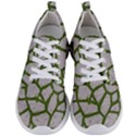 Cartoon-gray-stone-seamless-background-texture-pattern Green Men s Lightweight Sports Shoes View1