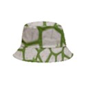 Cartoon-gray-stone-seamless-background-texture-pattern Green Bucket Hat (Kids) View1