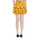 Chili-vegetable-pattern-background Pleated Mini Skirt View2