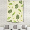 Leaf-spring-seamless-pattern-fresh-green-color-nature Medium Tapestry View2