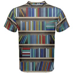 Bookshelf Men s Cotton Tee