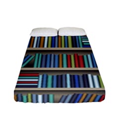 Bookshelf Fitted Sheet (full/ Double Size) by uniart180623