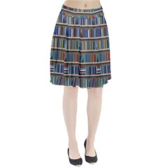 Bookshelf Pleated Skirt