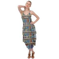 Bookshelf Layered Bottom Dress by uniart180623