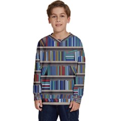 Bookshelf Kids  Long Sleeve Jersey