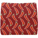 Chili-pattern-red Seat Cushion View1