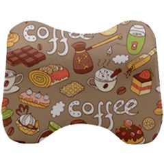 Vector-seamless-pattern-with-doodle-coffee-equipment Head Support Cushion by uniart180623