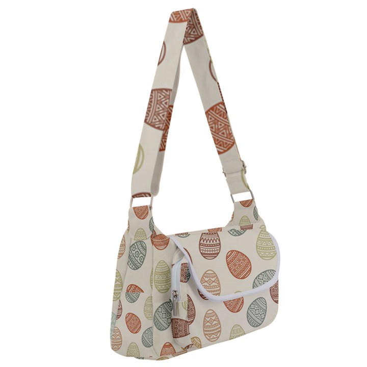 Seamless-pattern-colorful-easter-egg-flat-icons-painted-traditional-style Multipack Bag