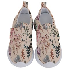 Watercolor-floral-seamless-pattern Kids  Velcro No Lace Shoes by uniart180623