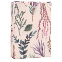 Watercolor-floral-seamless-pattern Playing Cards Single Design (rectangle) With Custom Box by uniart180623