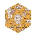 Vector-honey-element-doodle-seamless-pattern-with-beehive-beeke Wooden Puzzle Hexagon View1