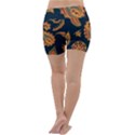 Bright-seamless-pattern-with-paisley-mehndi-elements-hand-drawn-wallpaper-with-floral-traditional Lightweight Velour Yoga Shorts View4